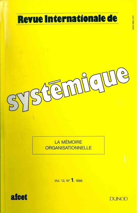 Mémoire organisationnelle et codification des connaissances